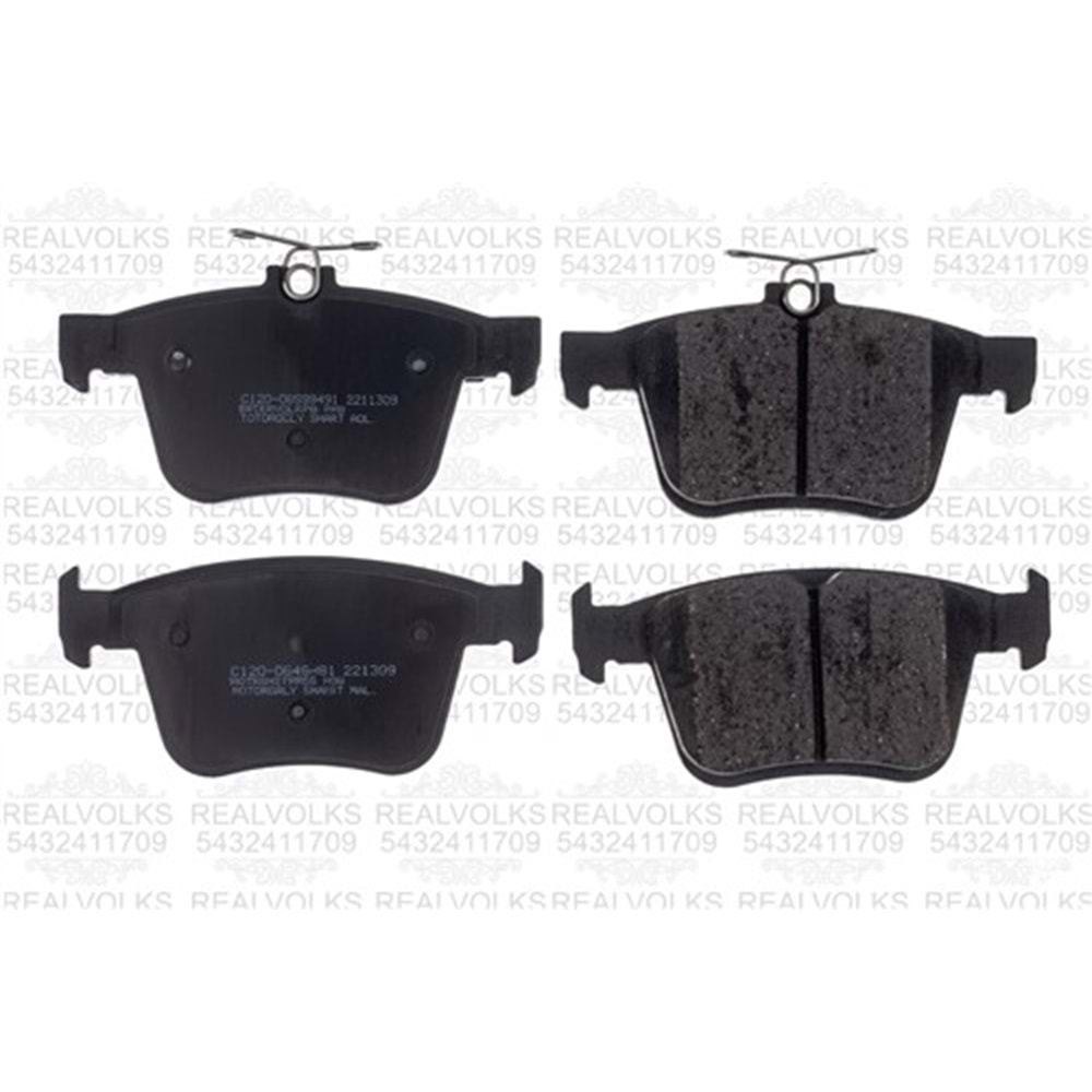 FREN BALATASI ARKA (123MM) A3 LEON GOLF VII 12-