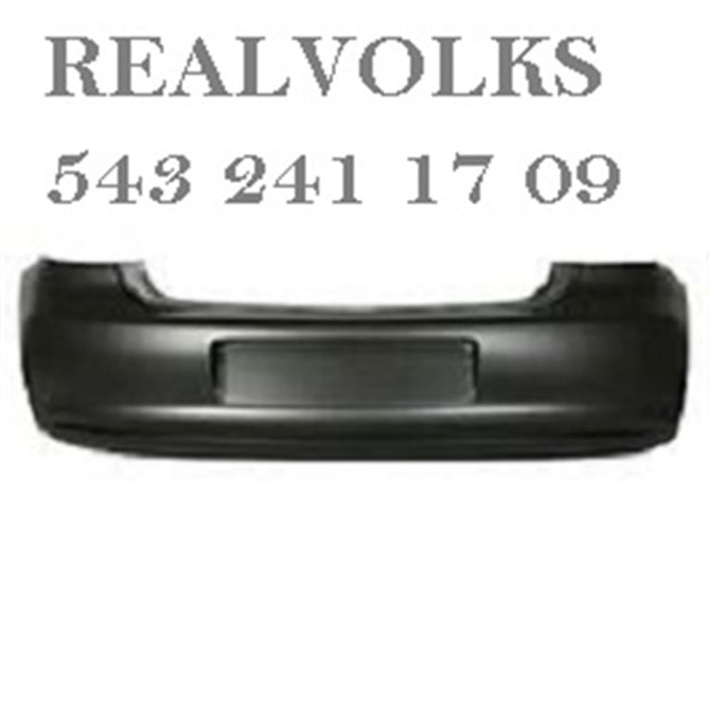 TAMPON ARKA SENSORSUZ ASTARLI VW POLO 09 >