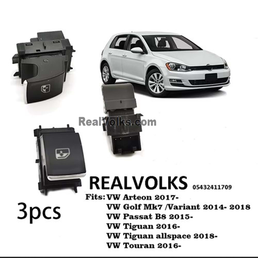 CAM ACMA DUGMESI TEKLI SAG SOL GOLF VII POLO PASSAT LEON
