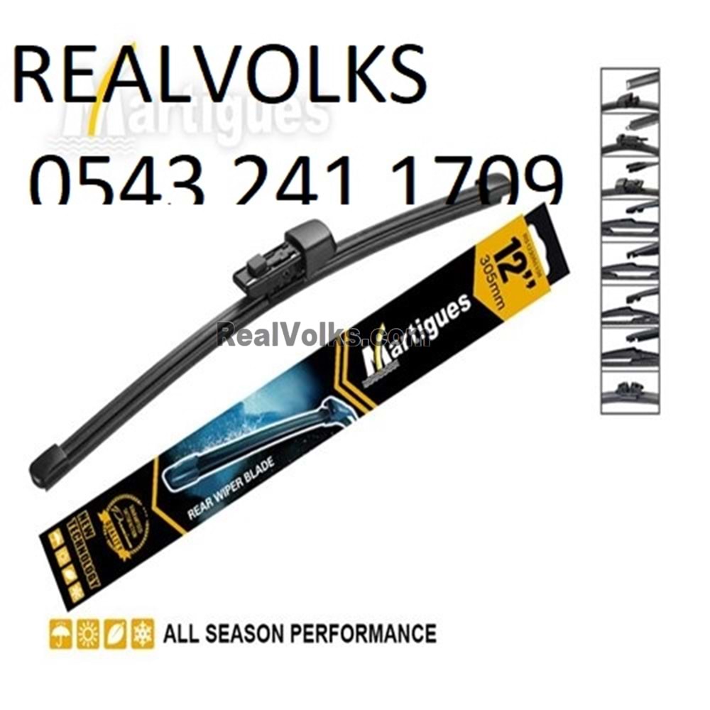 SILECEK SUPURGESI ARKA MUZ VW GOLF VI VII POLO VI YETI 280MM 11 INC