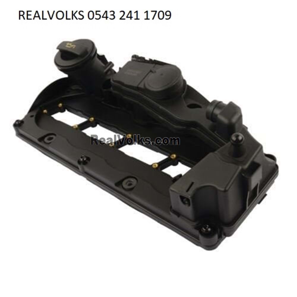 KULBUTOR KAPAGI PLASTIK+CONTA+KAPAKVW GOLF6 PASSAT B6 CC B6 TIGUAN 07 2.0 TDI AUDI A3 SKODA SUPERB 2 05 >