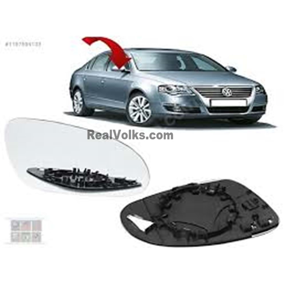 DIKIZ AYNA CAMI SAG PASSAT 06>11