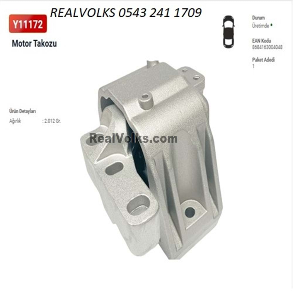 MOTOR TAKOZU AUDI A3 1.8 T 96-06