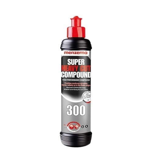 MENZERNA 300 Süper Ağır Çizik Giderici Kalın Pasta - 250 ml