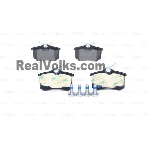 FREN BALATASI ARKA WVA 20168 VOLKSWAGEN GOLF IV AUDI CITROEN C8 E.NO:0986TB259