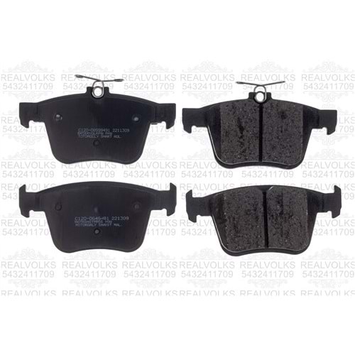 FREN BALATASI ARKA (123MM) A3 LEON GOLF VII 12-