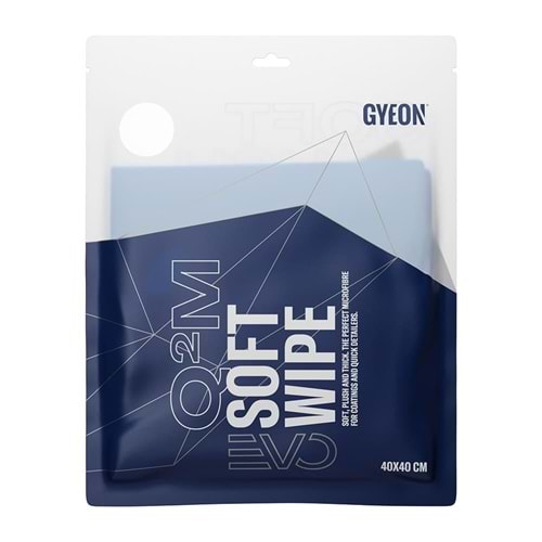 GYEON Q²M SoftWipe EVO Lazer Kesim Peluş Pasta Cila Bezi - 40x40 cm