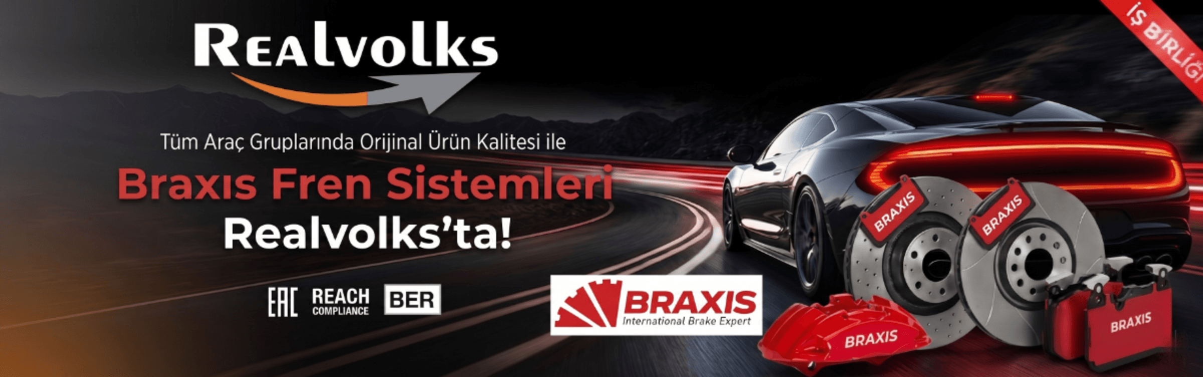 Otomotiv yedek parça sektörünün öncü markaları REALVOLKS ve BRAXIS güçlerini birleştirdi! VAG grubu araçlarınız için aradığınız güvenilir, yüksek kaliteli yedek parça ve bileşenlerde geçerli dev iş birliği kampanyasını keşfedin. Geniş ürün yelpazemiz ve avantajlı fiyatlarımızla aracınızın performansını ve ömrünü destekleyen bu özel döneme tanıklık edin. Kaliteyi ve güveni bir arada sunan REALVOLKS BRAXIS kampanya fırsatlarını kaçırmayın, hemen alışverişe başlayın!