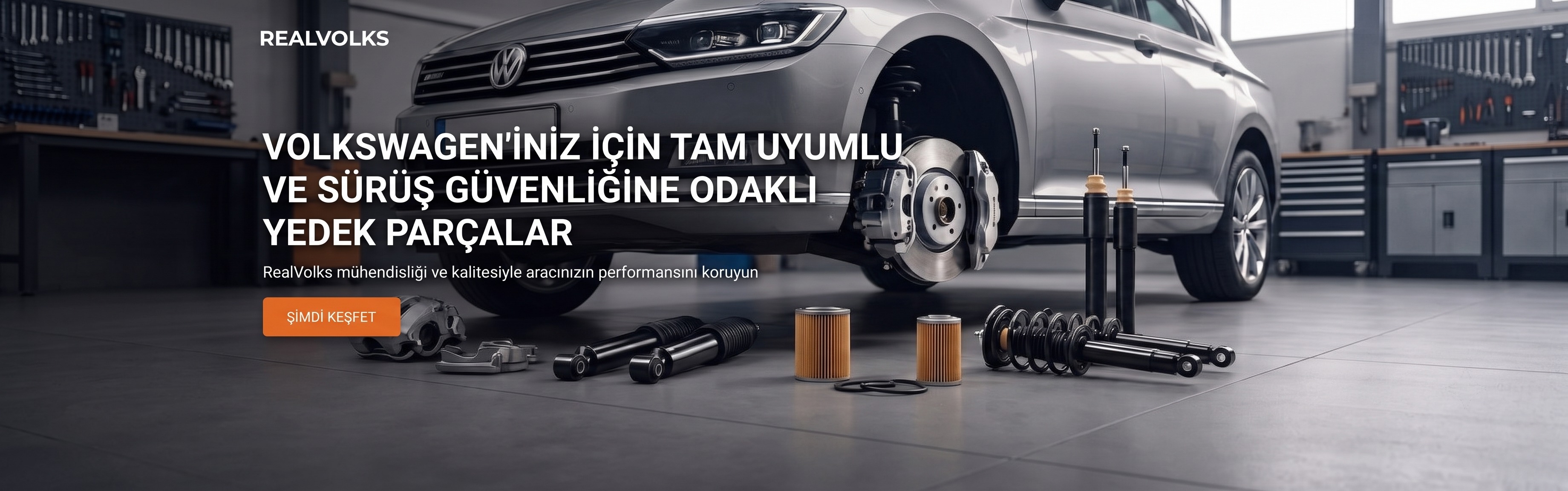 Aracınızın performansını ve ömrünü korumak için aradığınız her şey tek bir adreste! REALVOLKS OTOMOTİV olarak, Volkswagen araçlarınız için en yüksek kalitede yedek parça ve aksesuar çözümlerini sunuyoruz. VAG grubuna tam uyumlu, geniş stok çeşitliliğimiz ve teknik uzmanlığımızla, ihtiyacınız olan tüm bakım ve mekanik parçaları güvenle ve hızla kapınıza getiriyoruz. Aracınıza hak ettiği kaliteyi REALVOLKS güvencesiyle sağlayın.
