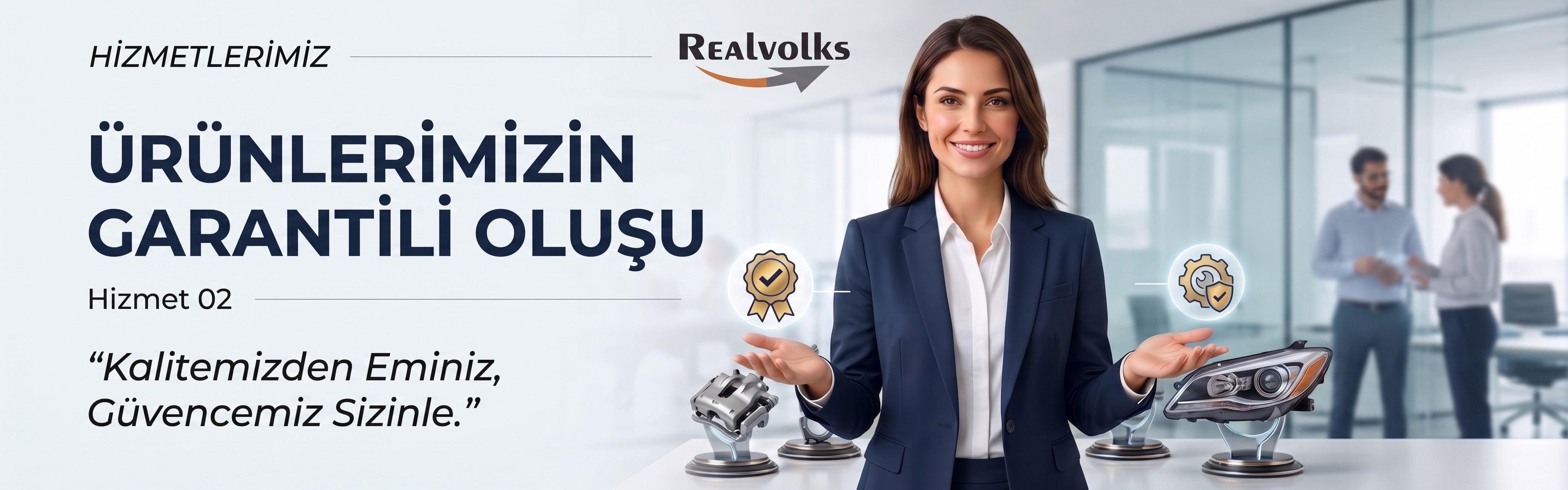 REALVOLKS üzerinden temin ettiğiniz her parça, aracınızın sağlığı ve sürüş güvenliğiniz için titizlikle seçilmiştir. Satışını yaptığımız tüm ürünler, yüksek üretim standartlarına sahip olup, malzeme ve işçilik hatalarına karşı REALVOLKS Garanti Politikası altındadır. Sadece parça değil, size uzun ömürlü bir güven ve huzurlu bir sürüş deneyimi sunuyoruz.